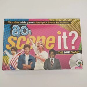 80's Scene It? 80's The Radical Trivia DVD Game Mattel (New Sealed)